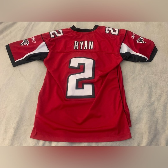 Reebok Other - NFL Atlanta Falcons Classic Red Jersey Matt Ryan QB #2 Reebok Men Size Medium